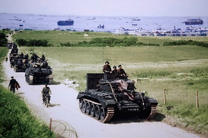 Gold beach Cromwell Tank Normandy Invasion