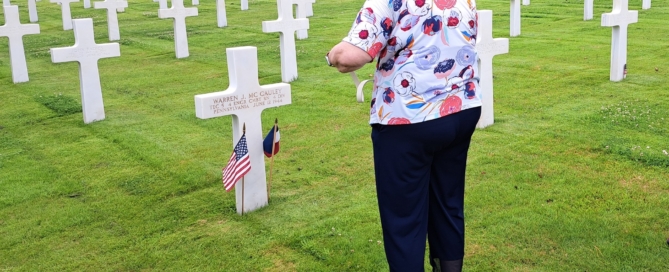 US Normandy Cemetery Omaha Beach